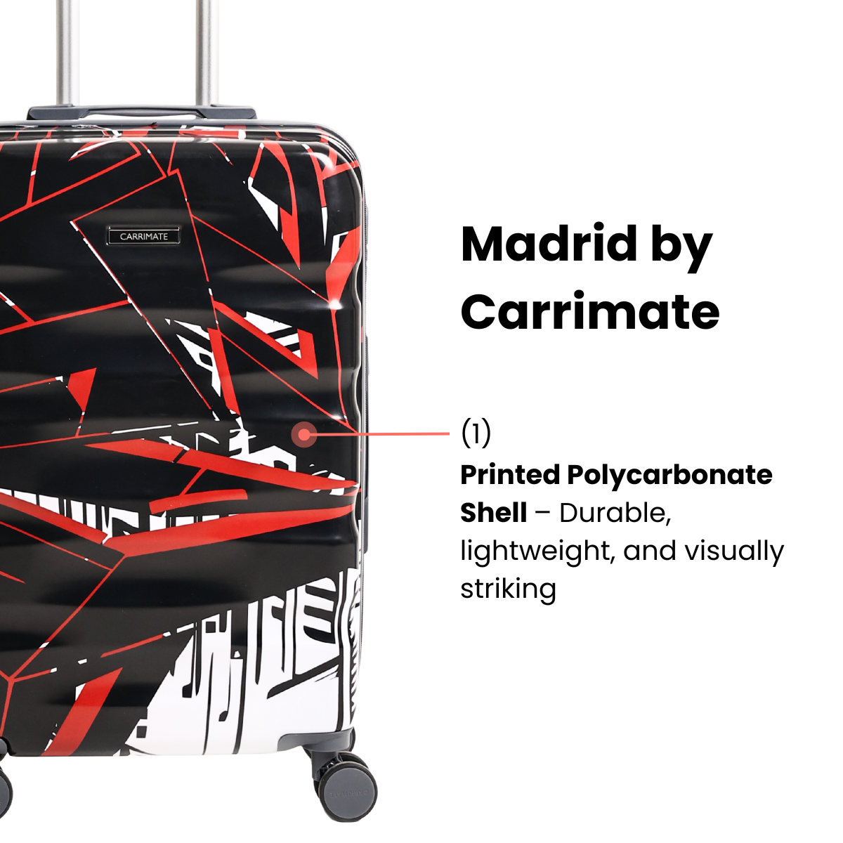 MADRID HARD LUGGAGE - SETS OF 3