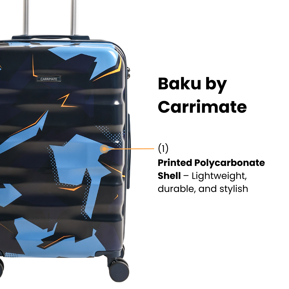 BAKU HARD LUGGAGE - SETS OF 2