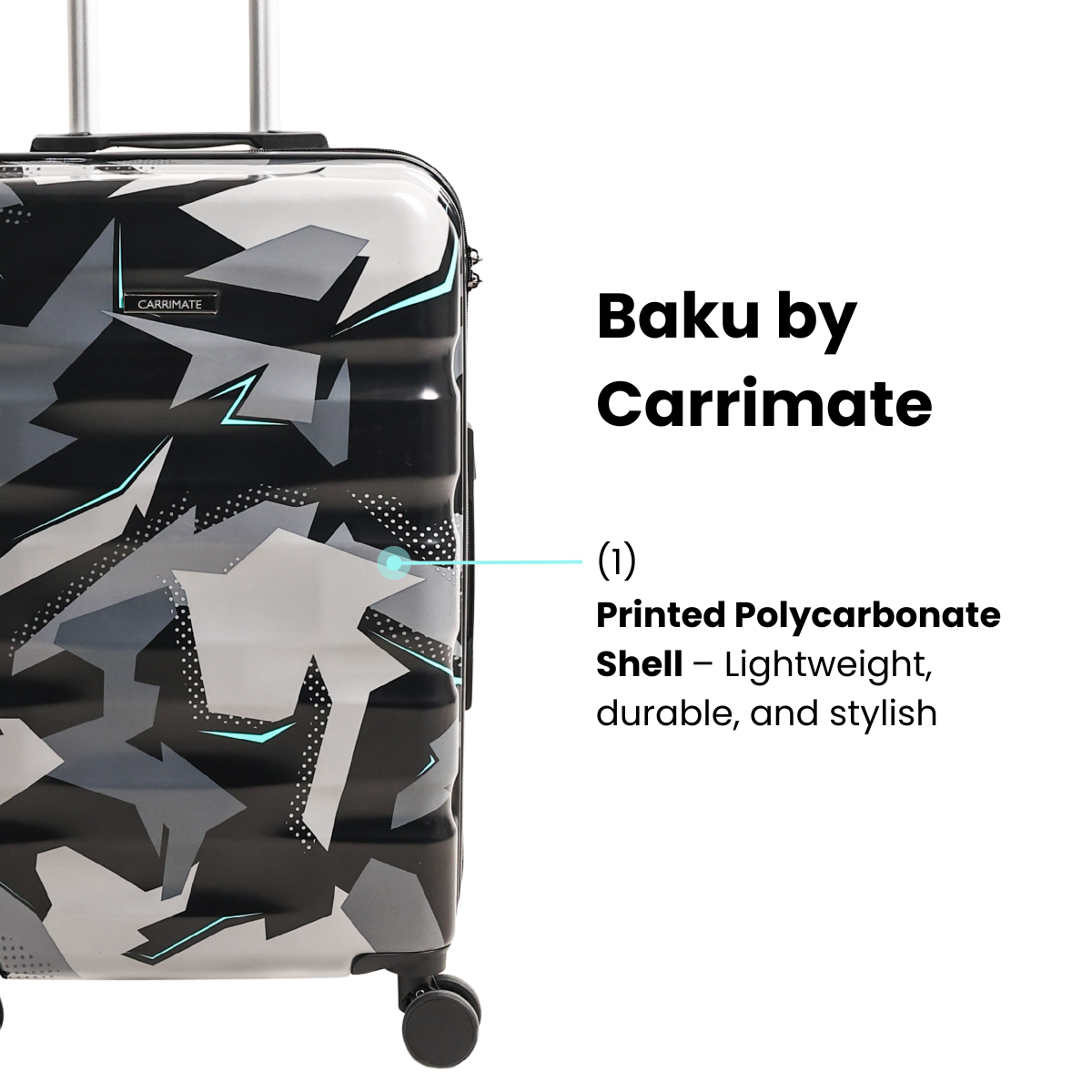 BAKU HARD LUGGAGE - SETS OF 2