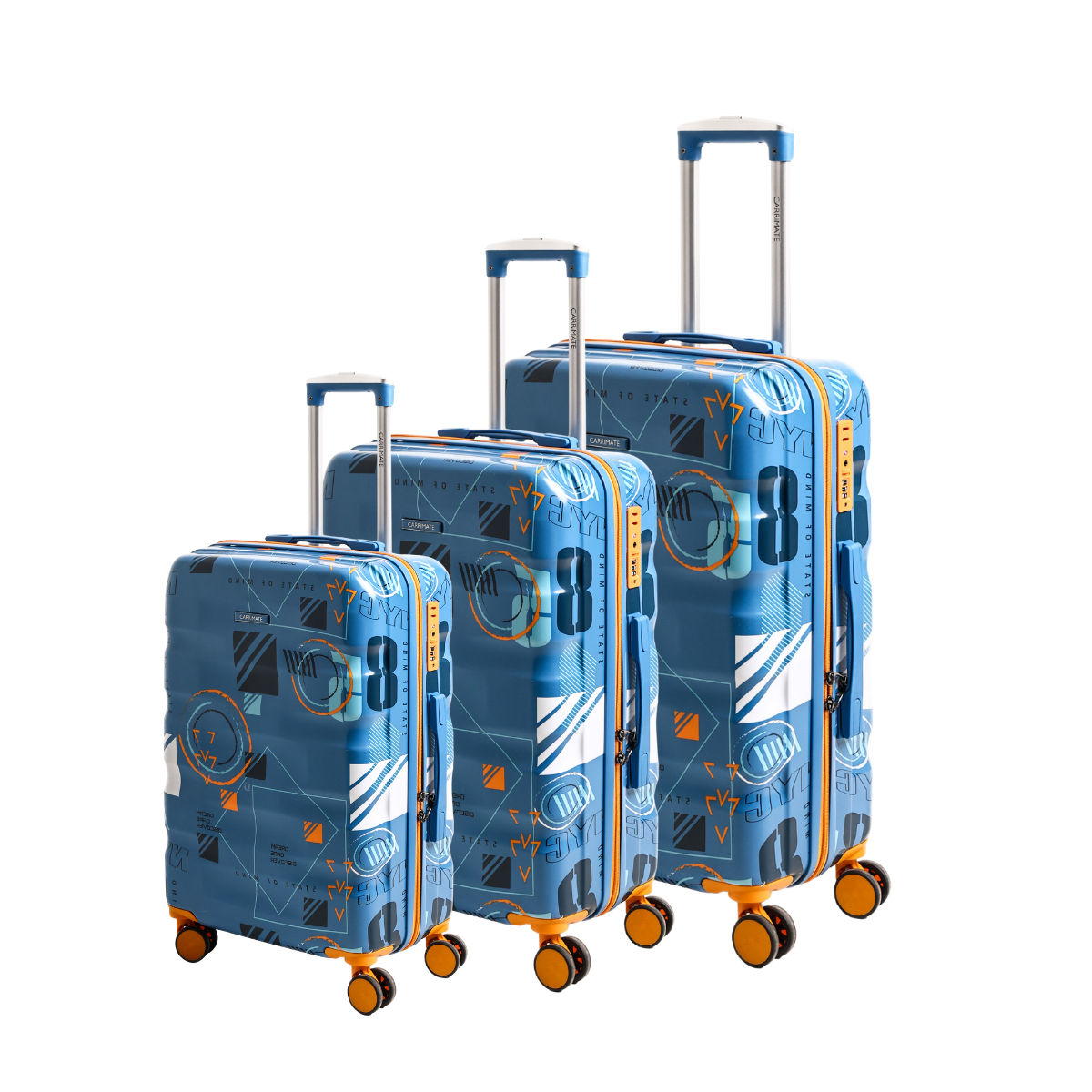 MANCHESTER HARD LUGGAGE - SETS OF 3