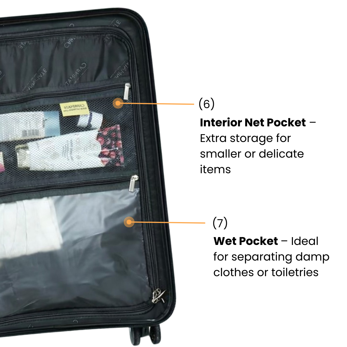 BAKU HARD LUGGAGE - SETS OF 2
