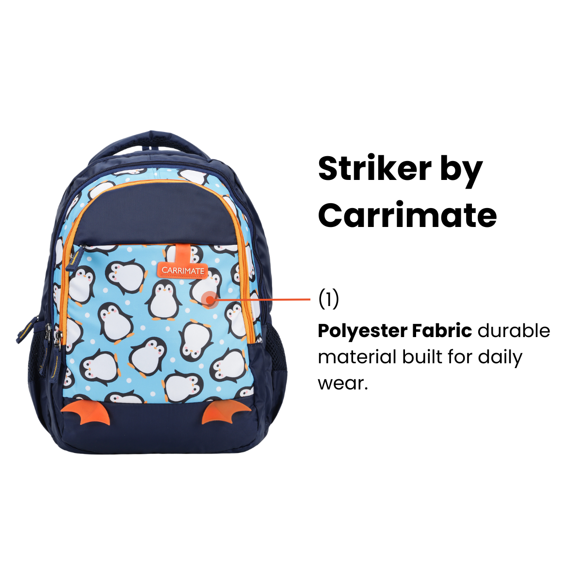 ZIPPTY - SCHOOL BACKPACK