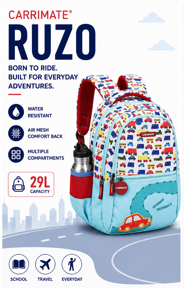 RUZO - SCHOOL BACKPACK