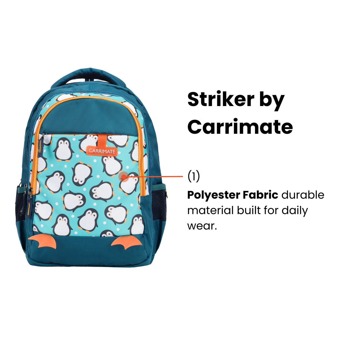 ZIPPTY - SCHOOL BACKPACK