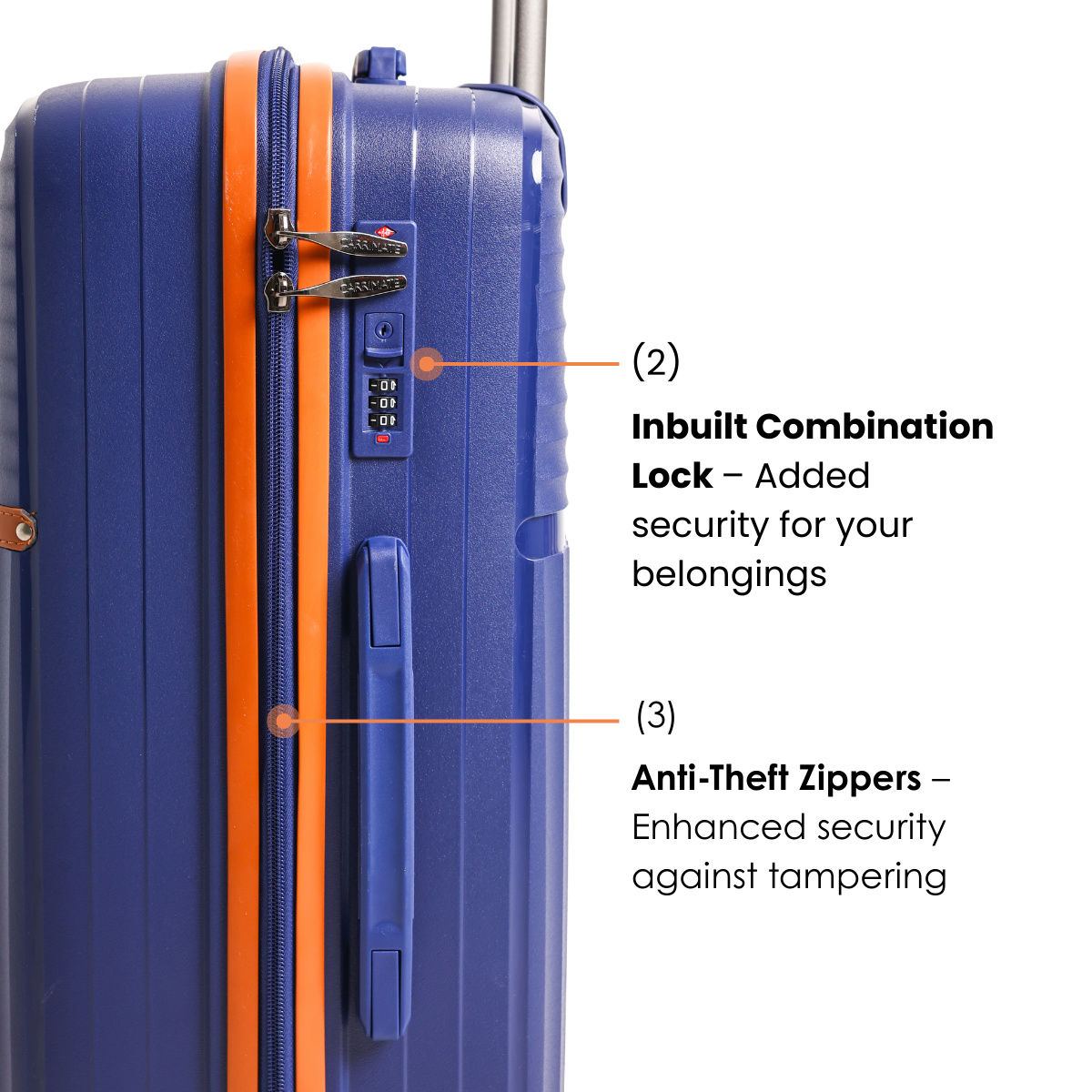 ATHENS HARD LUGGAGE - SETS OF 3