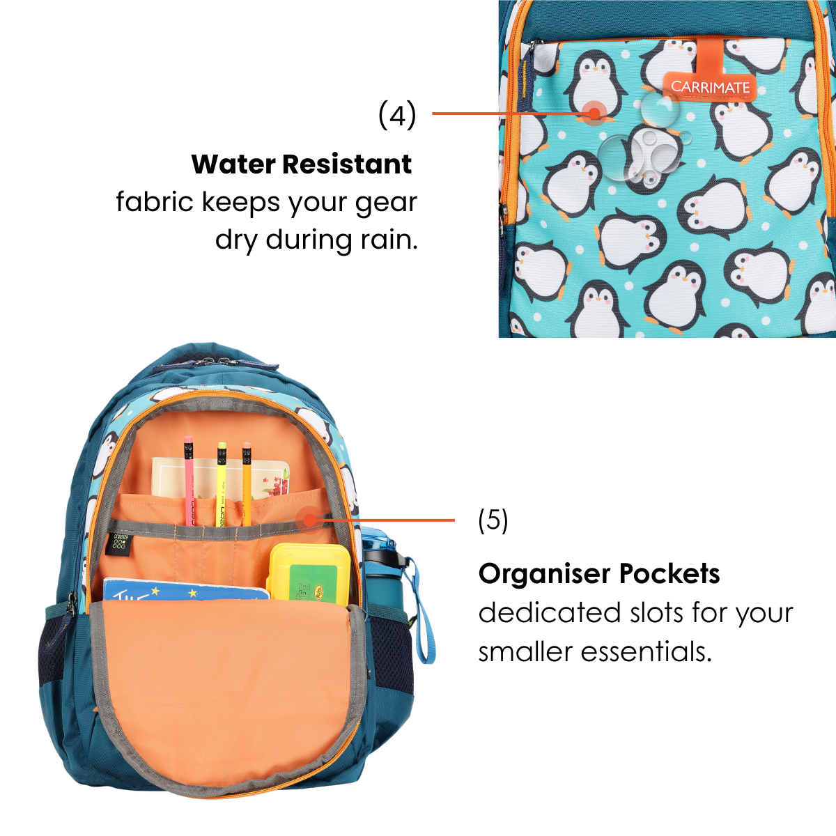 ZIPPTY - SCHOOL BACKPACK