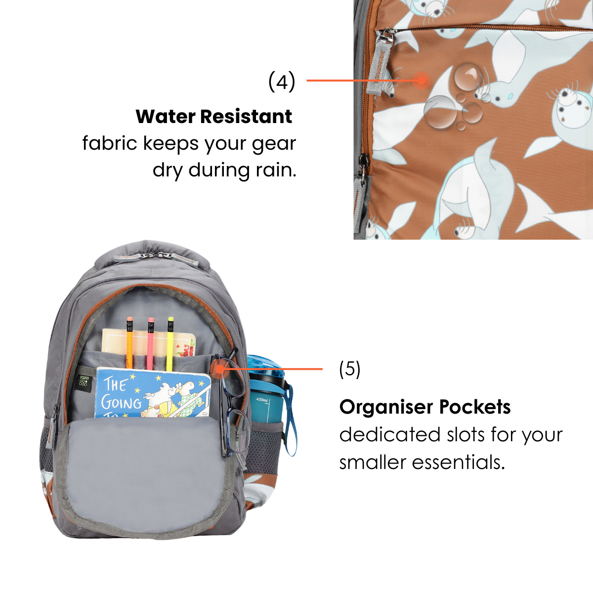 SNUGGLE - SCHOOL BACKPACK