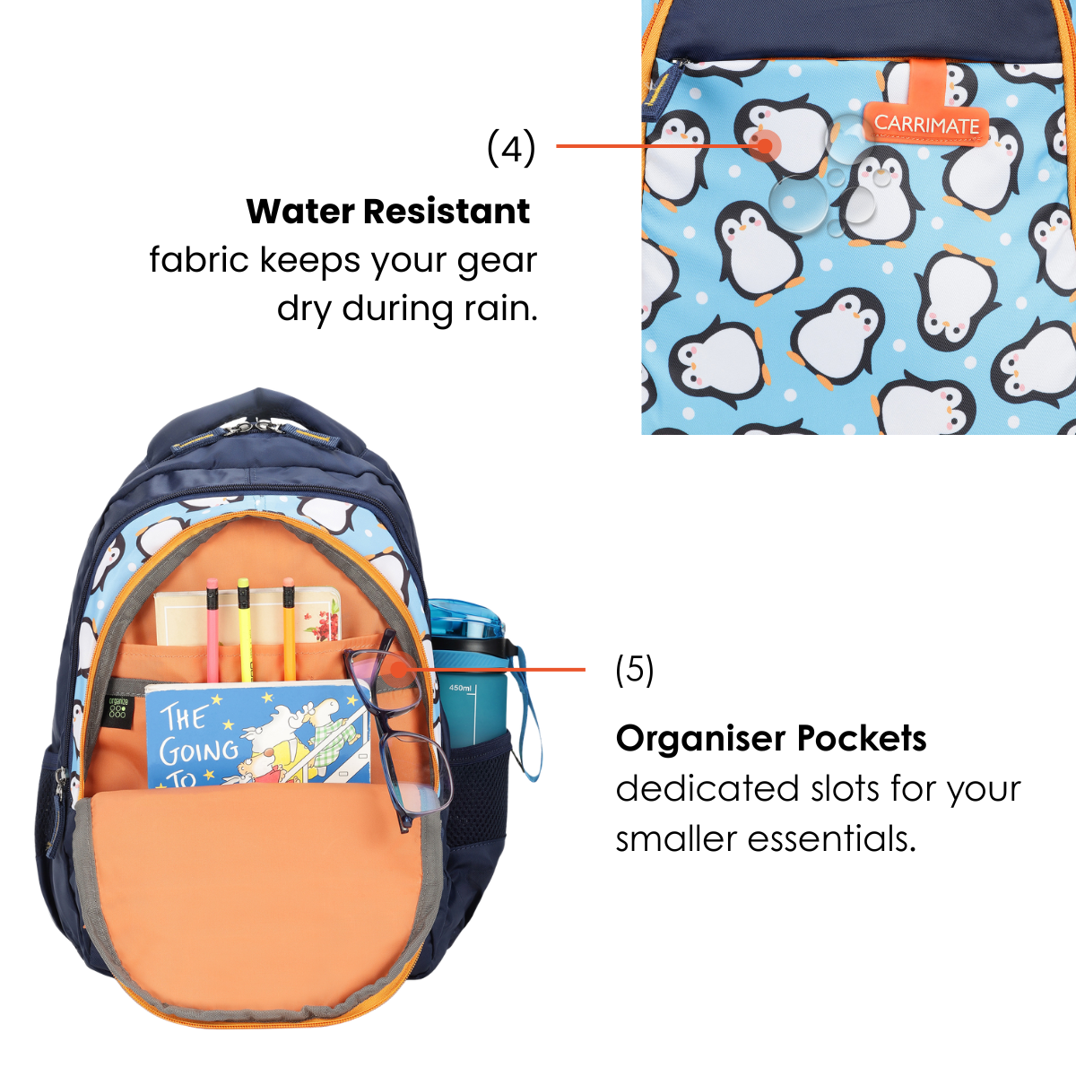 ZIPPTY - SCHOOL BACKPACK