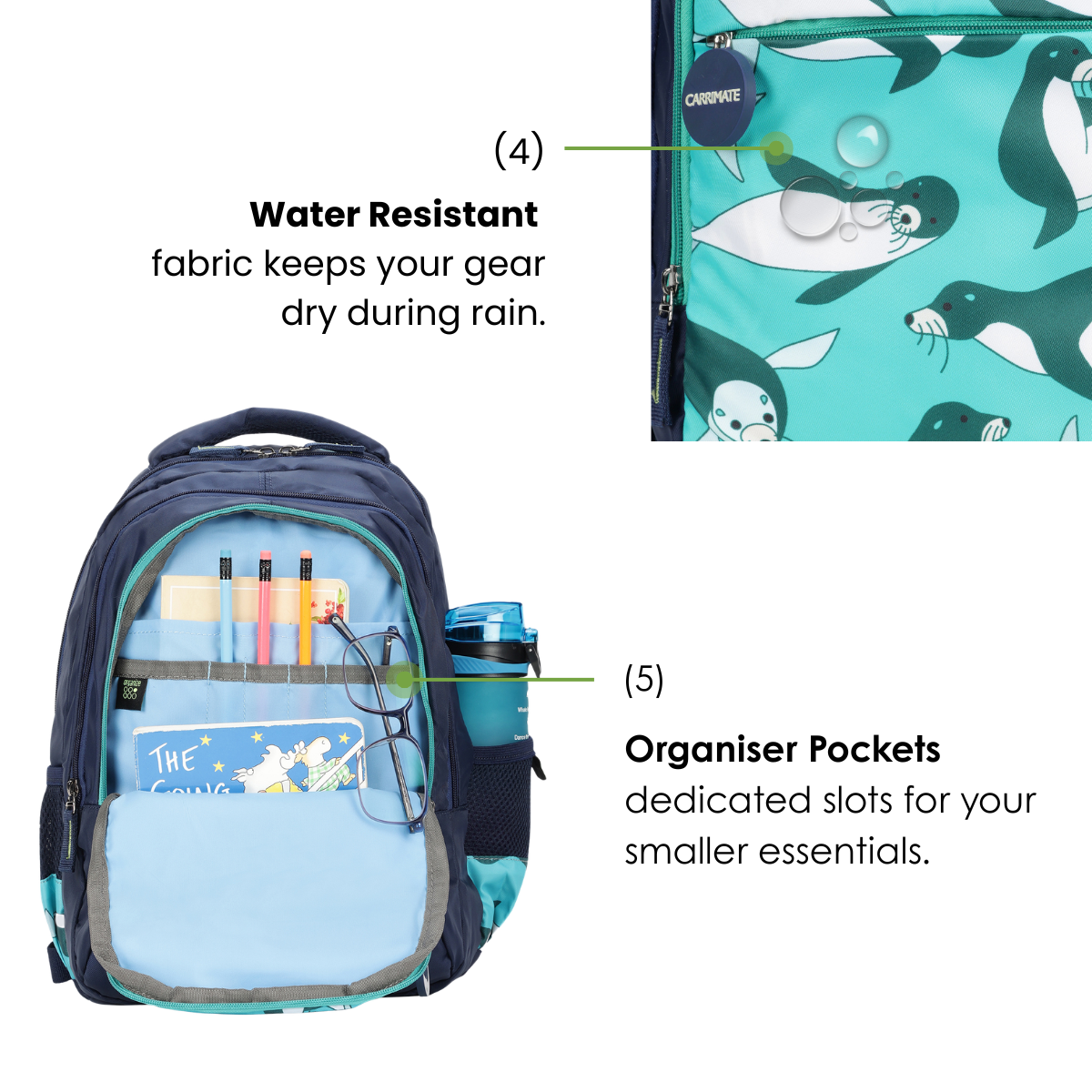 SNUGGLE - SCHOOL BACKPACK