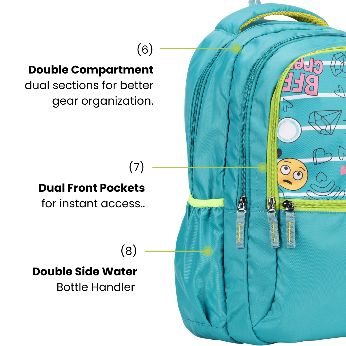 BESTIE - SCHOOL BACKPACK