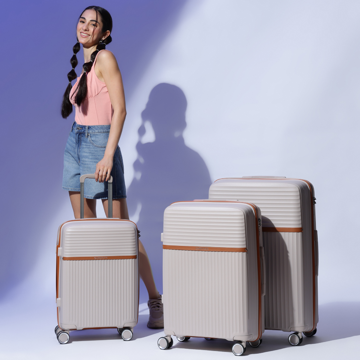 ATHENS HARD LUGGAGE - SETS OF 3